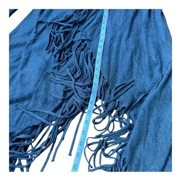 Stetson Ladies Jersey Knit Open Cardigan - Heathered Grey sz xs - Picture 3 of 6